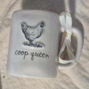 Rae Dunn Coop Queen Chicken Mug